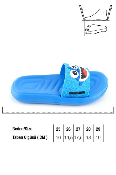 GEZER Summer Boy's Eva Bathroom Pool Beach Slippers