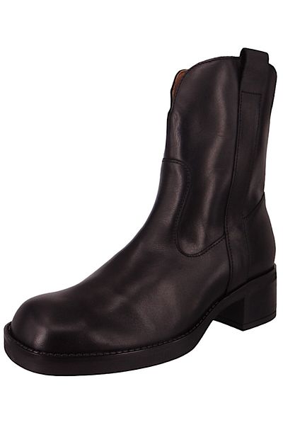 GABOR Damen Elegante Stiefelette Western F-Weite 55.922 Schwarz 27 Schwarz Leder