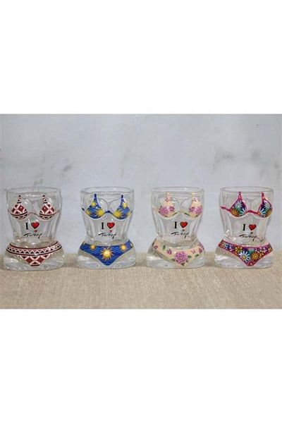 BulutRetail Istanbul Themed Glass Shot Glass Alk4300