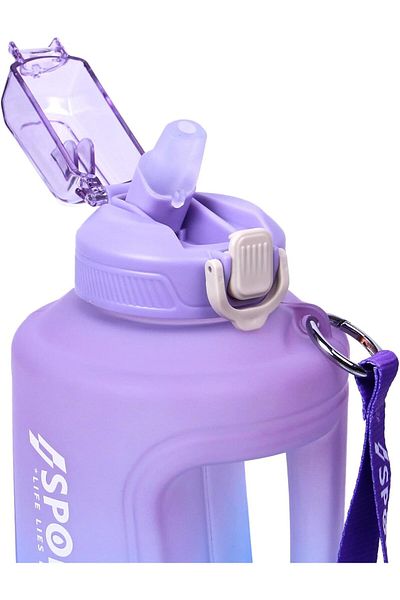 Generic Cranviech 1.5L Sports Water Bottle Leakproof Portable Bicycle Drinking Bottle, Sports Bottle with C