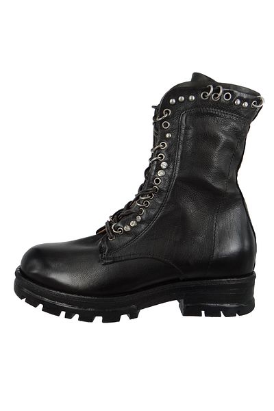 A.S.98 Damen Elegante Stiefelette 2801 Enter 549206-0101-6253 Schwarz TDM Leder