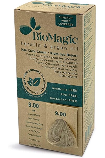 BIOMAGIC Biomagic Permanent Hair Color, 60 Ml - 9/00 Very Light Blonde