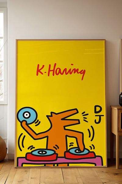 Taranist Αφίσα - Keith Haring Μοντέρνα Τέχνη Pinterest
