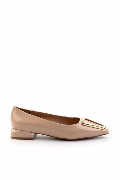 Bambi Beige Women's Ballerina Ballerina K01213131508