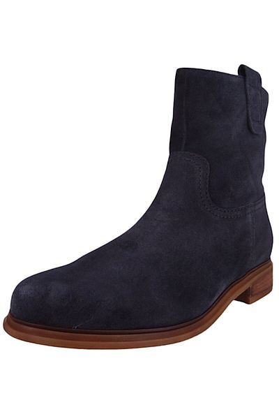 GABOR Damen Elegante Stiefelette Western G-weite 52.790 Blau 46 Dark Blue Leder