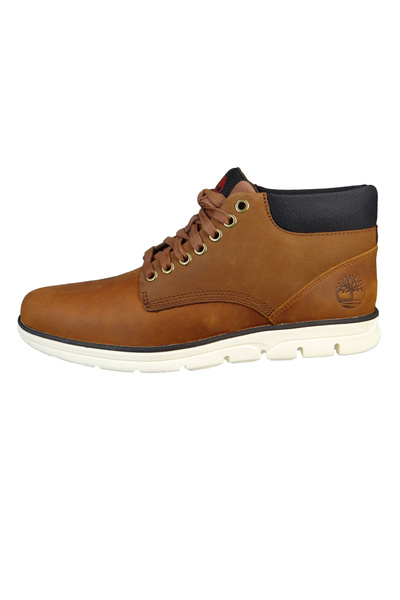 Timberland Herren Sportliche Halbschuhe Bradstreet Chukka TB0A13EE214 Braun  Medium Brown Leder mit Außensohle