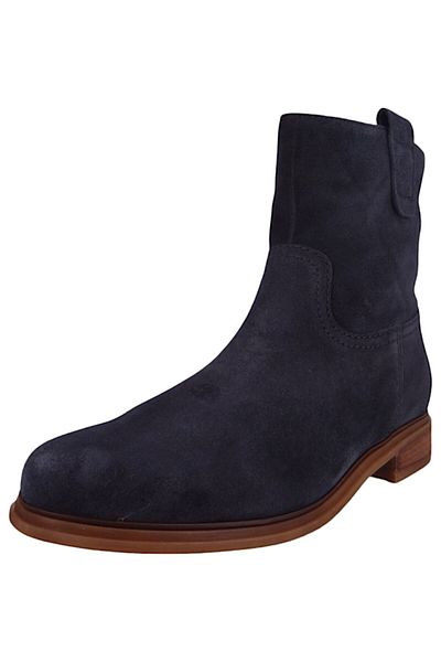 GABOR Damen Elegante Stiefelette Western G-weite 52.790 Blau 46 Dark Blue Leder