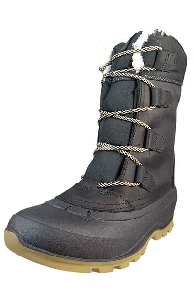 Kamik Damen Winterstiefel Stiefel Winterschuhe Momentum 3 NK2471 Schwarz BLK Black mit ICEKISS & EVA