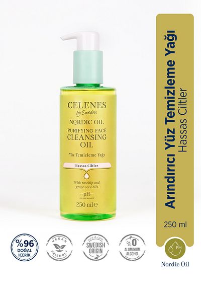 Celenes Nordic Oil Purifying Facial Cleansing Oil Sensitive Skin