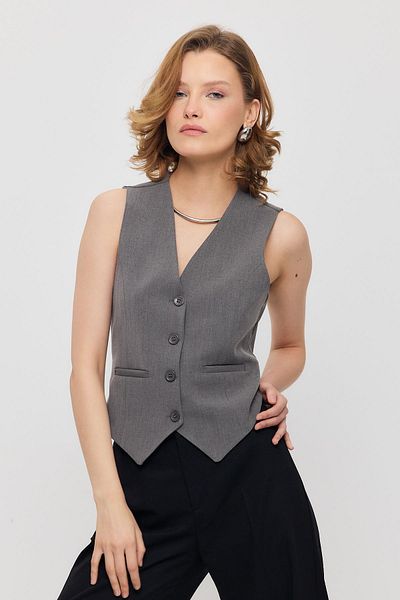 Rays Waist Belt 3953 Detail Gray Vest