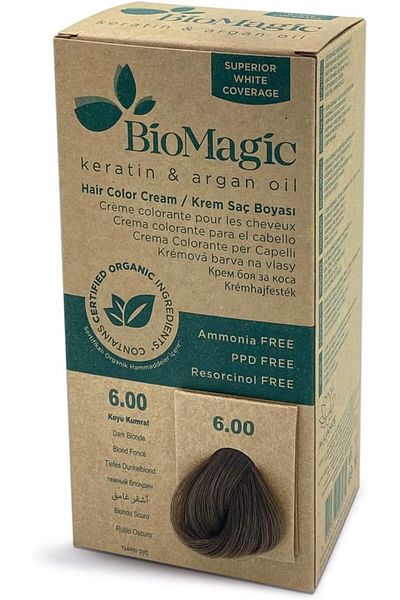 BIOMAGIC صبغة الشعر الدائمة بيوماجيك - أشقر غامق