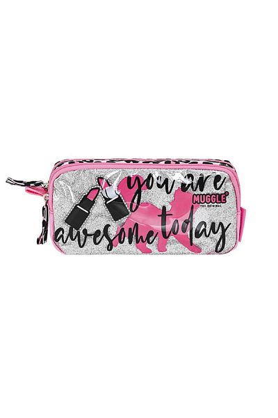 MUGGLE Θήκη για στυλό 2 θέσεων Fashion Totally Pink (MU-9075)