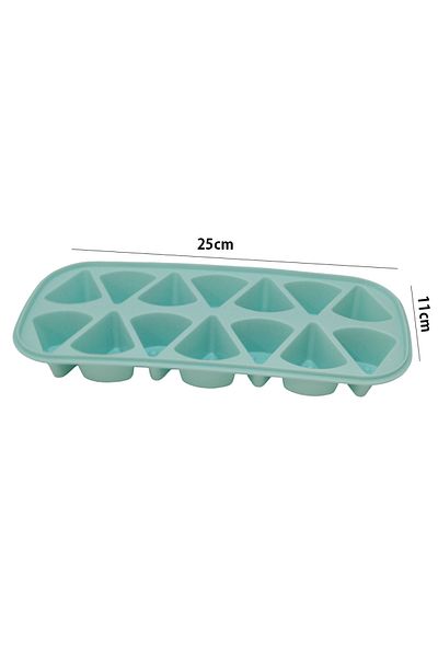 Generic Cheese-shaped plastic ice cube tray