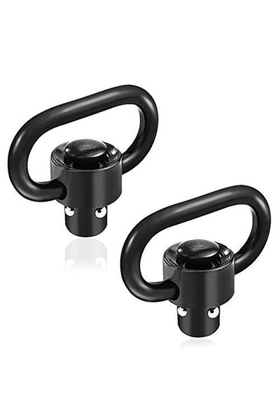 Choice QD-2PCS Tactical GBB Quick Detach Release QD Sling Swivel Scope Mount ...