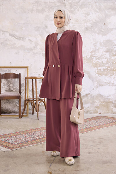 VAVİNOR Σετ παντελόνι Dusty Rose Linda Jacket