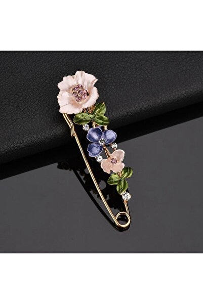 Choice دبابيس رينهو فريندشيب BC18Y0239-2 أنيقة على شكل زهرة للنساء، مرصعة بأح...