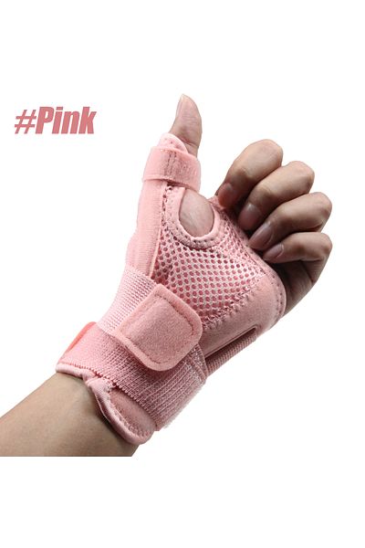 Choice 1PC Pink 1PC Adjustable Thumb Spica Splint, Thumb Stabilizer Wrist Brace Support for Men and Women C