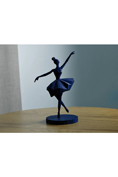 Matris İskandinav Tarzı Balerin Biblo 3d PLA Baskı