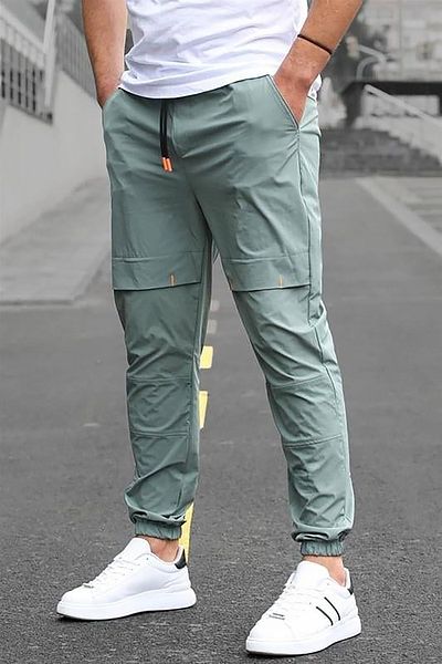 Madmext Grüner Basic-Trainingsanzug 5412