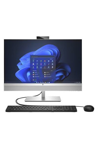 HP جهاز EliteOne 870 G9 AIO بشاشة 27 بوصة، ومعالج Intel Core i9-12900 وذاكرة وصول عشوائي (RAM) سعة 64 جيجابايت