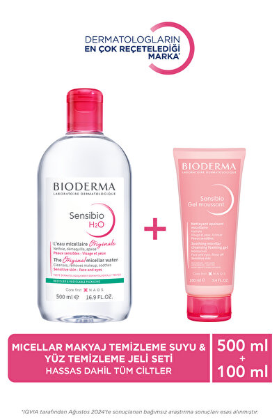 Bioderma Hassas ve Normal Cilt Temizleme Jeli & Micellar Makyaj Temizleme Suyu