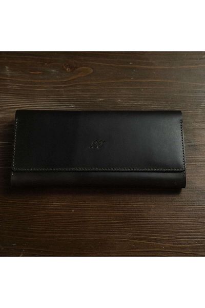 eonaks Genuine Leather Cover Universal Phone Case with Card Holder and Money Compartment