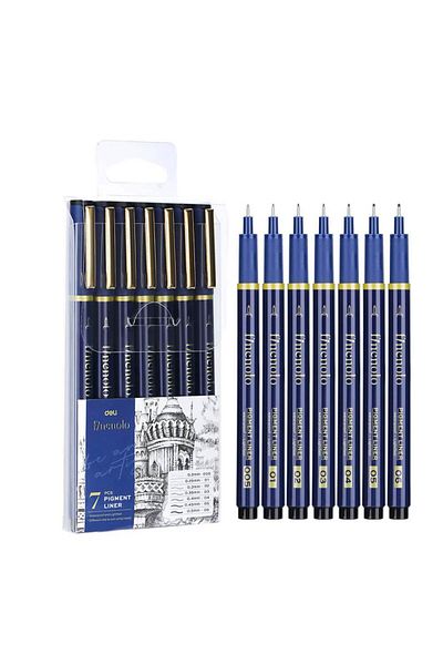 Deli Set 7 Linere Cu Varfuri Diferite