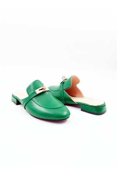 Tenau Γυναικείες παντόφλες από γνήσιο δέρμα