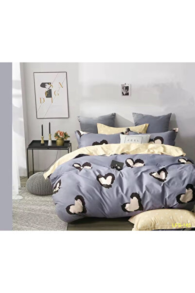 İQON Fitted Sheet Duvet Cover Set Single Outlet Dream Beige (Defective)