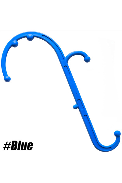 Choice1 جهاز تدليك أزرق للظهر والرقبة والقدمين لنقاط الزناد والتدليك الذاتي، ...