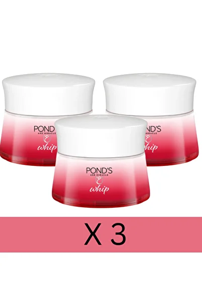 Ponds POND'S Age Miracle Anti Aging  Whip Cream, with Hexyl Retinol for Youthful, Glowing Skin, 50g x3