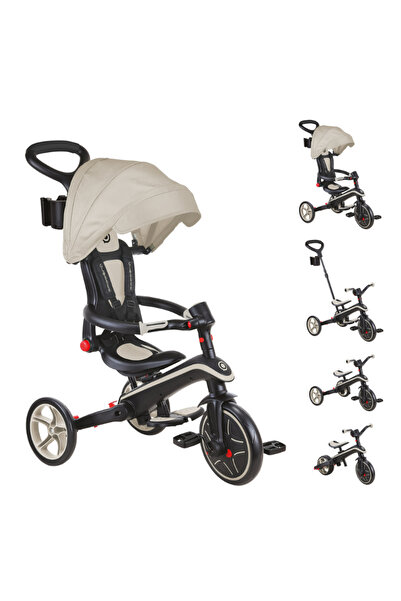 Globber Explorer 4in1 Katlanabilir Bisiklet - Koyu Bej