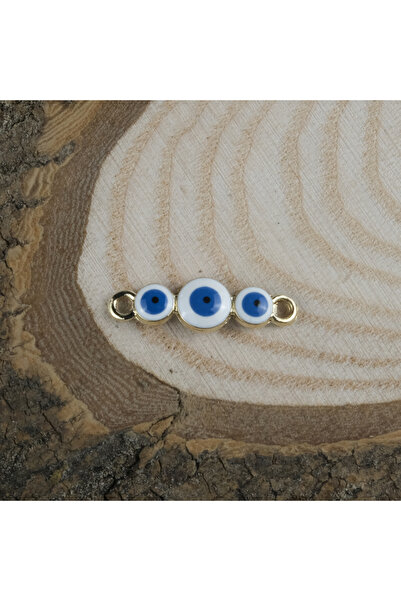 Prestij Boncuk Zlatni metal, plava, bela, zločesto oko, perla, figura, ogrlic...