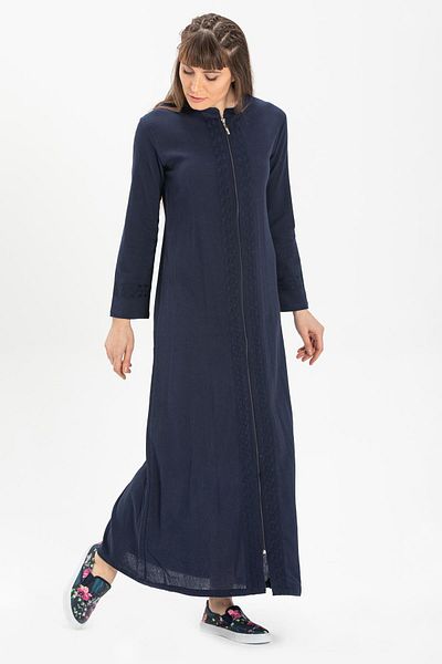 Eliş Şile Bezi Πανί Cemre Şile Seasonal Ferace Navy Blue Lcvt
