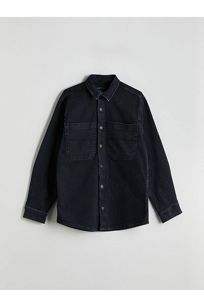 LC Waikiki Jachetă de jeans pentru bărbați LCW Jeans Indigo Standard Fit