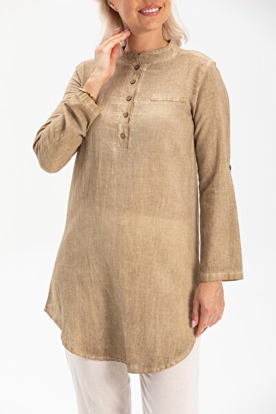 Eliş Şile Bezi Акациев плат Шиле - Лятна туника - Търговски плат