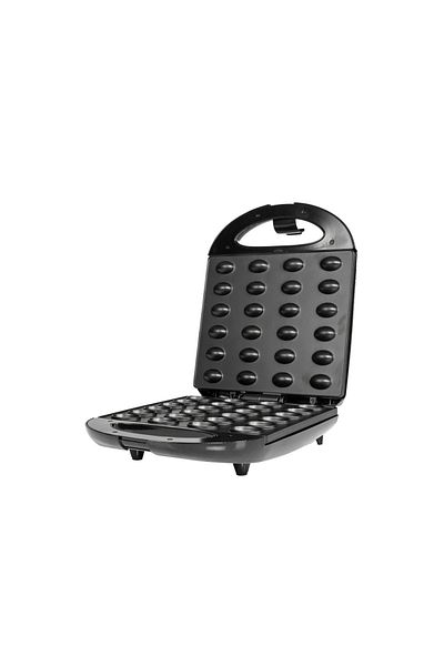 Zilan Zilan ZLN2816 Nut Grinder Black 24 halves 1600W indicator light Non-stick plates