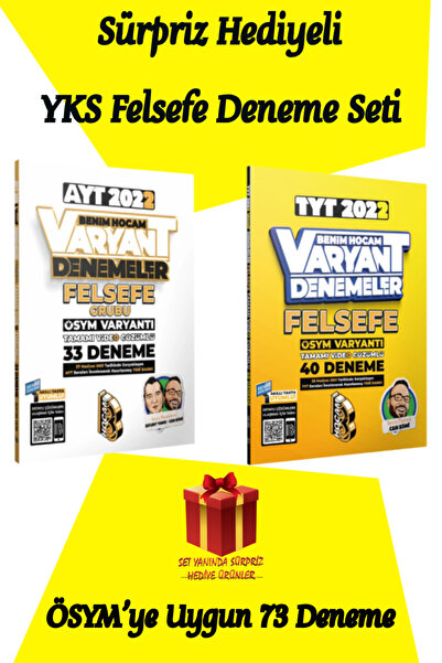 Panem Yayınları Benim Hocam Felsefe Deneme Seti: AYT Varyant Felsefe Grubu 33...