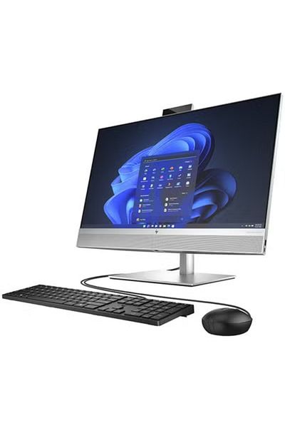 HP جهاز EliteOne 870 G9 AIO بشاشة 27 بوصة، ومعالج Intel Core i9-12900 وذاكرة وصول عشوائي (RAM) سعة 64 جيجابايت