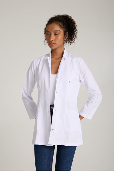 PandaForma Ceket Boy Hakim Yaka Doktor , Öğretmen , Laboratuvar Önlüğü LAB COAT