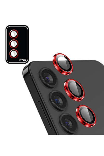 Ipg سام. IPG ProLENS لهاتف Galaxy S25 /S24 Plus واقي عدسة الكاميرا مع إطار CD...