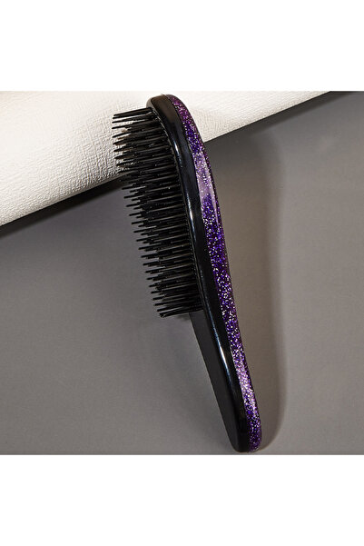 Choice4 SZ31-Purple-Small Mini Magic Detangling Comb Anti-static Massage Hair Brushes Tangle Detangle Air Cu