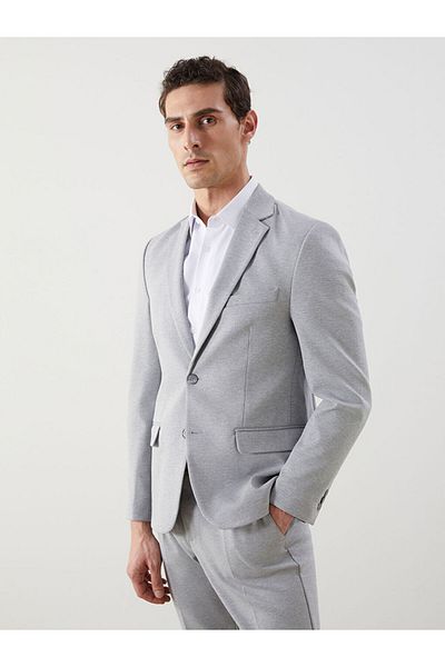 LC Waikiki New Season Tight-Fitting Men's Blazer Jacket - S51061Z8