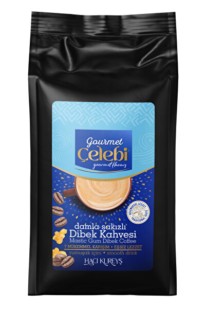 gourmet çelebi Damla Sakızlı Dibek Kahvesi 1 Kg