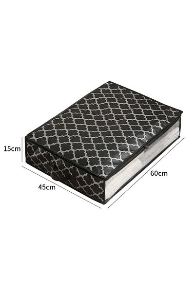 Choice C Large Bed Bottom Storage Box Foldable Clothing Quilt Storage Bag Household Dust and Moisture Bedr.