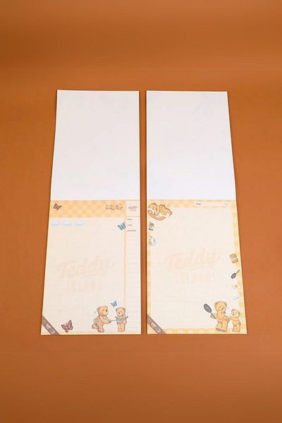 YOYOSO Bloc de note A5 Teddy Island 50 coli