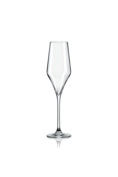 RONA Set 6 pahare sampanie 220ml, sticla, Aram