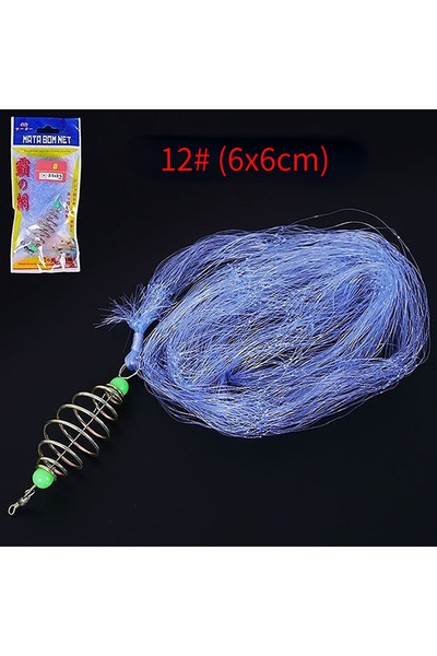 Choice8 Size-12 11 Size Fishing Net Trap Mesh Luminous Bead Netting Sea Fish ...