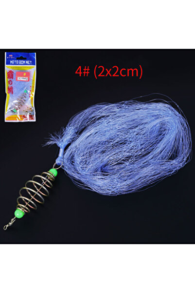 Choice3 Size-4 11 Size Fishing Net Trap Mesh Luminous Bead Netting Sea Fish N...