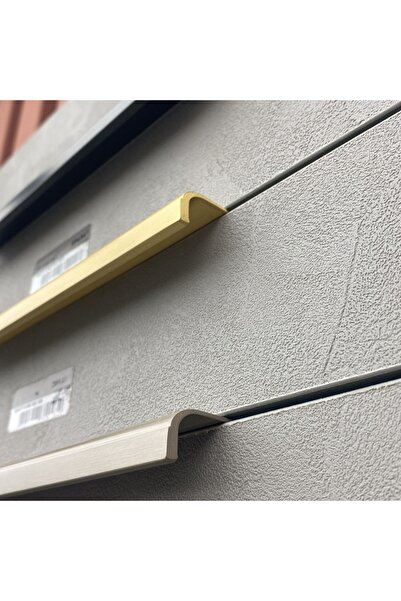 System 1745 Entegre/Gömme Kulp Mat Altın Renk 64 mm